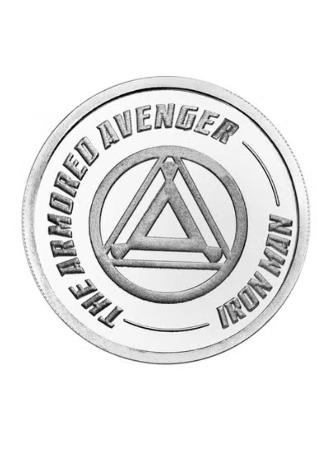 BTC 8g Marvel Silver Coin - Iron Man - Image 3